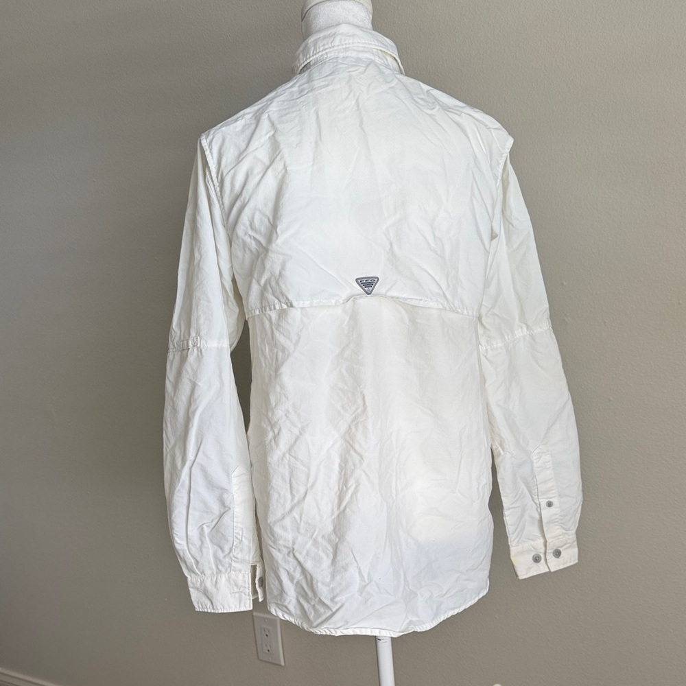 Women’s Columbia Fishing Shirt White Small - Picture 6 of 10